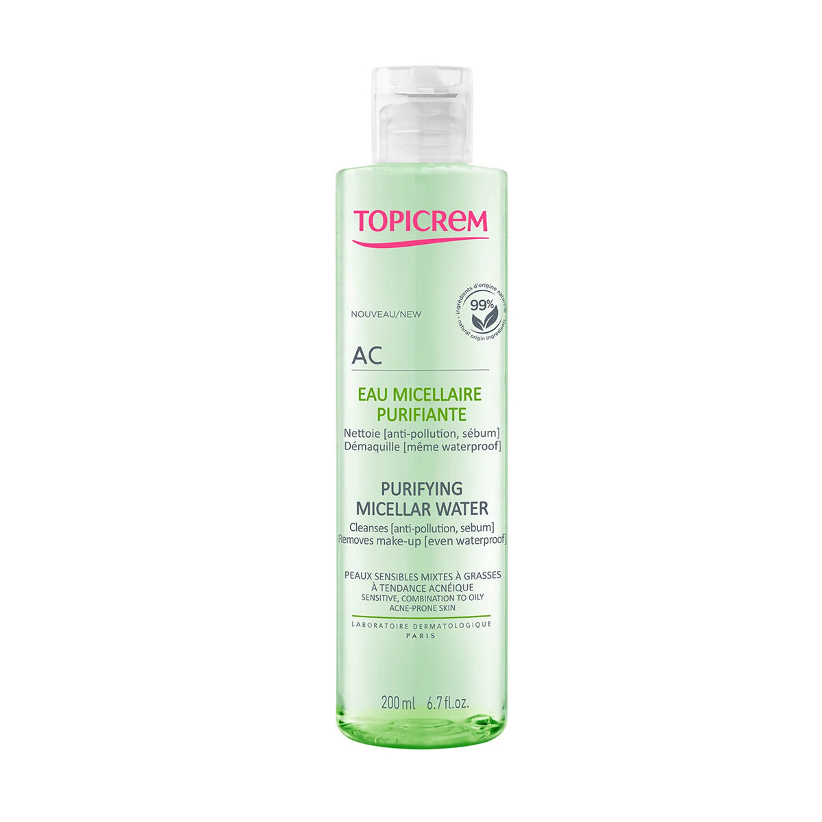 TOPICREM AGUA MICELAR PURIFICANTE 200 ML