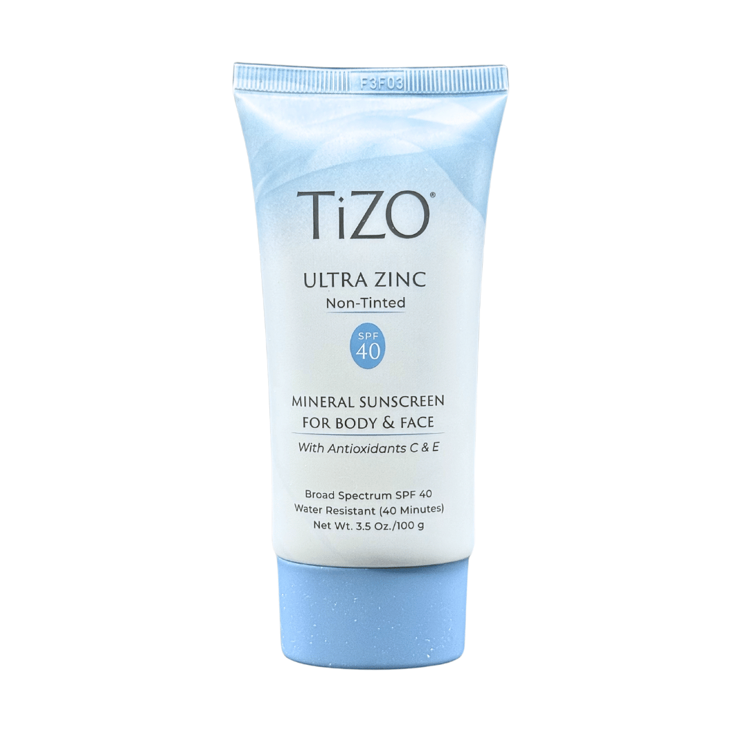 TIZO ULTRA ZINC MINERAL SUNSCREEN FOR BODY & FACE SPF40+ NON TINTED 100GR