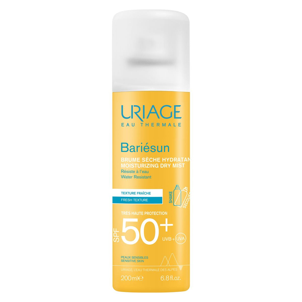 URIAGE BARIÉSUN BRUMA SECA HIDRATANTE TEXTURA FRESCA SPF50+ 200ML