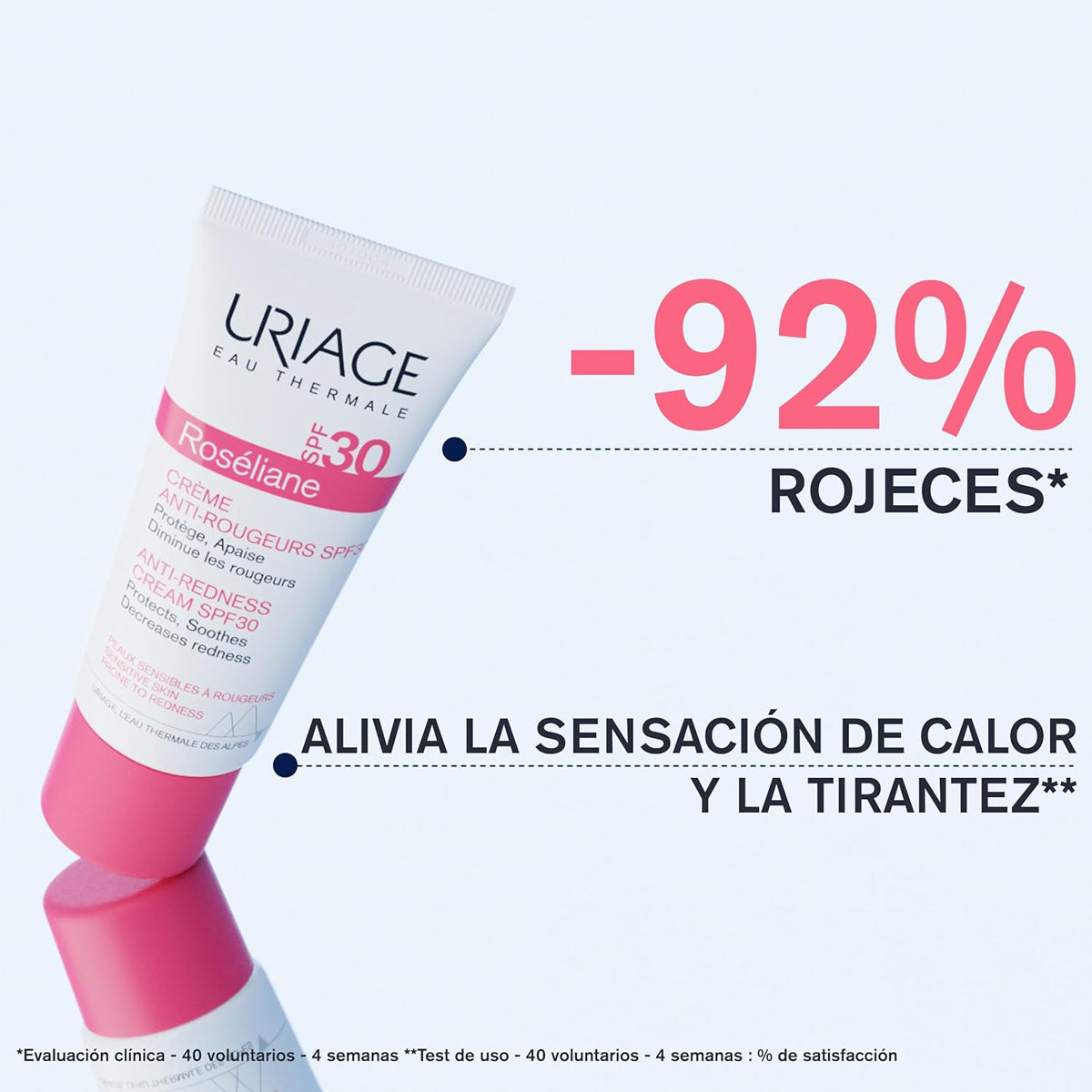 URIAGE ROSELIANE VISIBLE REDNESS NEUTRALIZING CARE CREAM SPF30+ 40ML