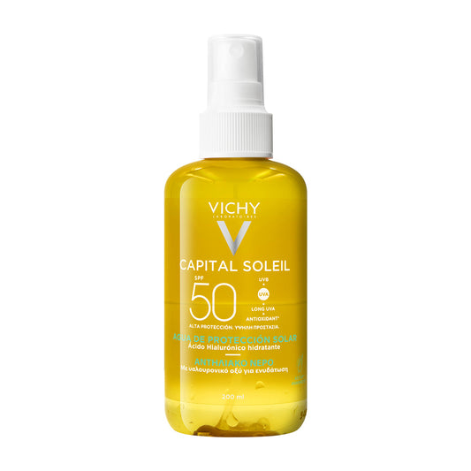 VICHY CAPITAL SOLEIL AGUA DE PROTECCIÓN SOLAR SPF50+ 200ML