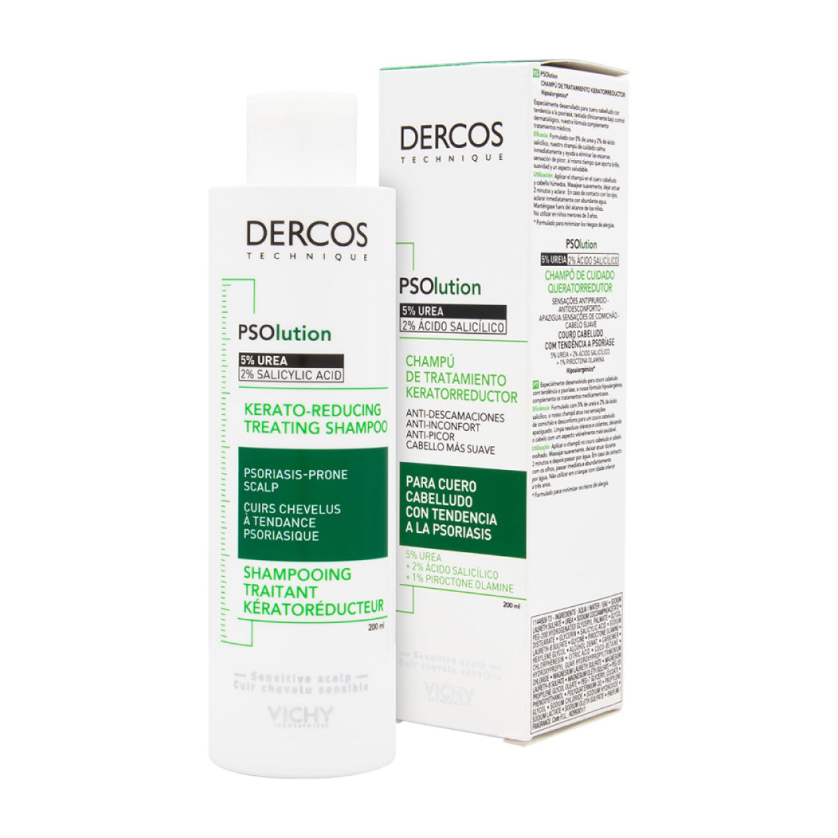 VICHY DERCOS SHAMPOO PSOLUTION 200ML