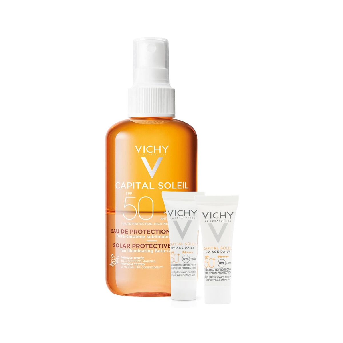 VICHY KIT CAPITAL SOLEIL PROTOCOLO SOLAR REFRESCANTE 3PZ