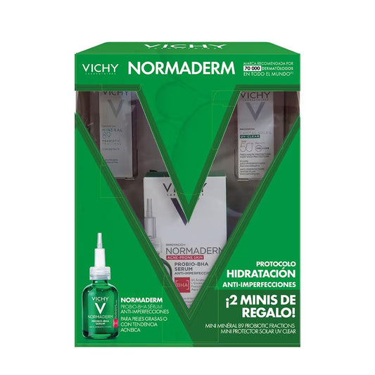 VICHY KIT NORMADERM PROTOCOLO HIDRATACIÓN ANTI-IMPERFECCIONES 3PZ
