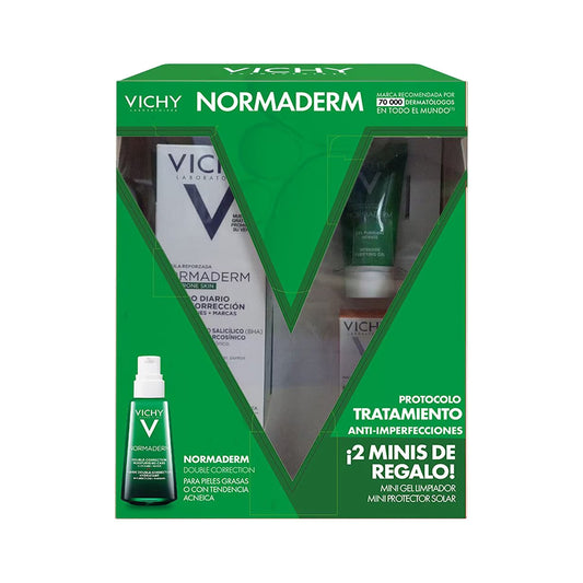 VICHY KIT NORMADERM PROTOCOLO TRATAMIENTO ANTI-IMPERFECCIONES 3PZ