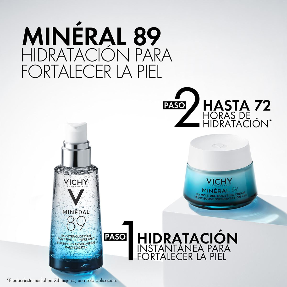 VICHY MINERAL 89 CREMA BOOST DE HIDRATACIÓN 72H 50ML